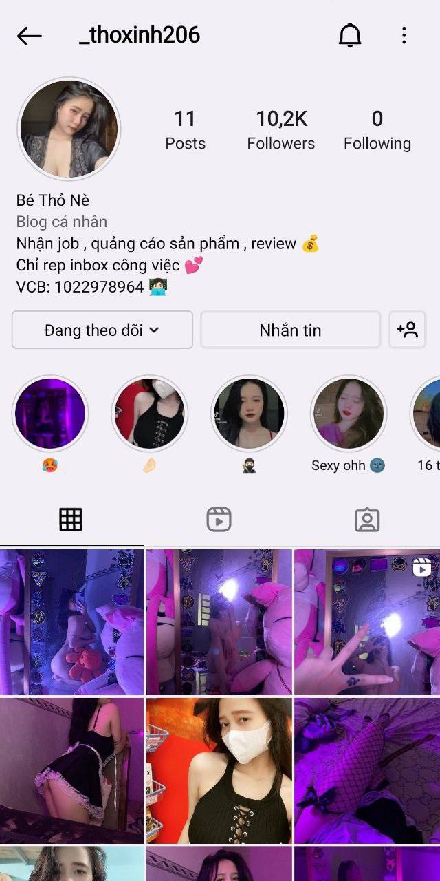 Lộ clip sex hấp dẫn Ido Thỏ Xinh