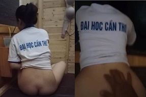 Lộ clip sex Địt nhau sinh viên ĐH Cần Thơ siêu hấp dẫn