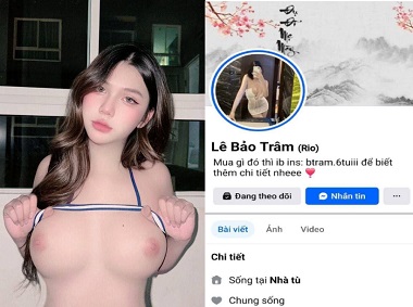 Lê Bảo Trâm some với ba anh cu bự