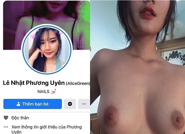 Lê Nhật Phương Uyên dáng ngon tinh nghịch