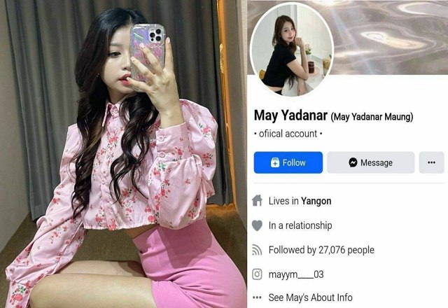 Hot girl Myanmar dâm đãng lộ clip